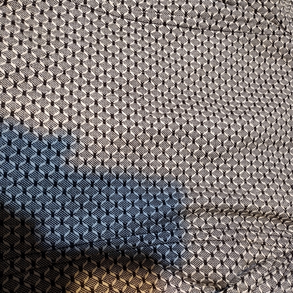 Women's Ann Taylor Black and White Geometric Pattern Blazer Jacket Size 0 - Picture 11 of 11